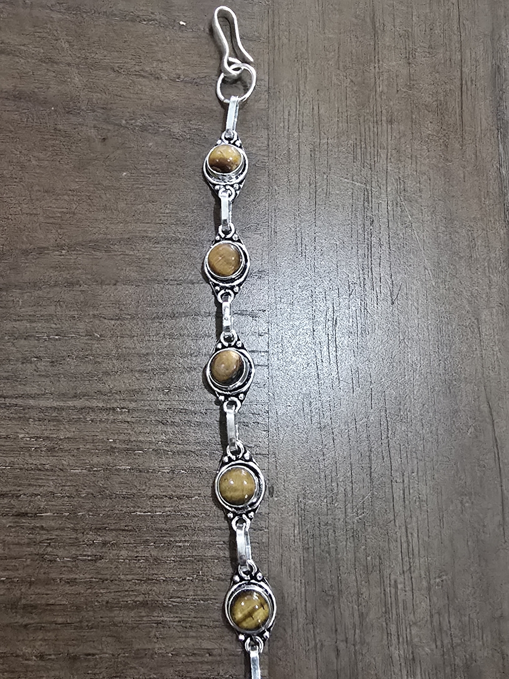 Tiger's Eye Link Bracelet - Women's Jewelry
